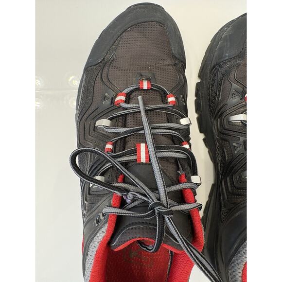Keen Aphlex Men’s Keen Dry Waterproof Shoes Black/Red Size 8.5 Hiking Outdoors - Picture 2 of 12